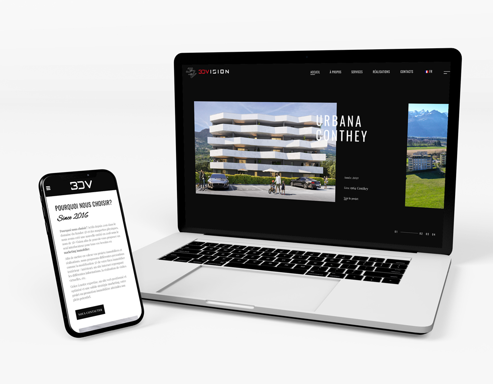 Logros Renderizaciones 3D de sitios web en Suiza