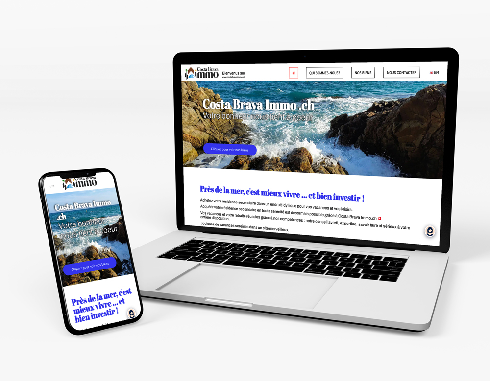 Costa Brava Immo website realisations